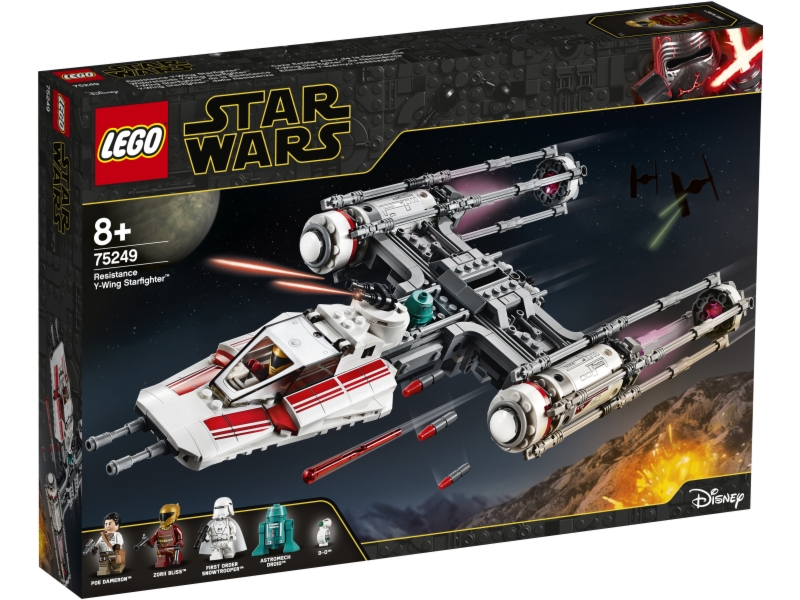 LEGO Star Wars 75249 Myśliwiec Y-Wing Ruchu Oporu