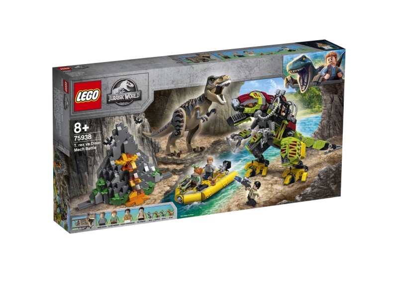 LEGO Jurassic World 75938 Tyranozaur kontra mechaniczny dinozaur