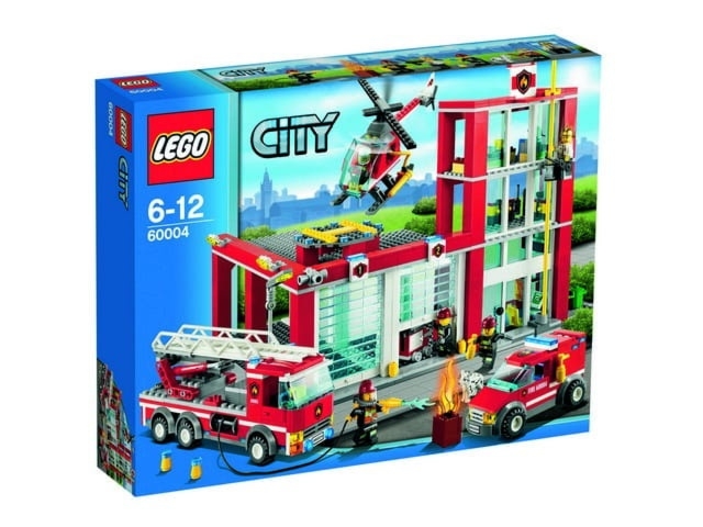 LEGO City 60004 Remiza strażacka