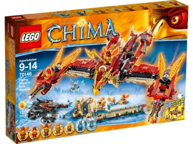 LEGO Chima 70146 Ognista świątynia Feniksa