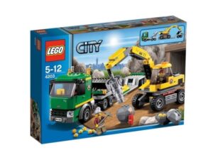 LEGO City 4203 Koparka z transporterem