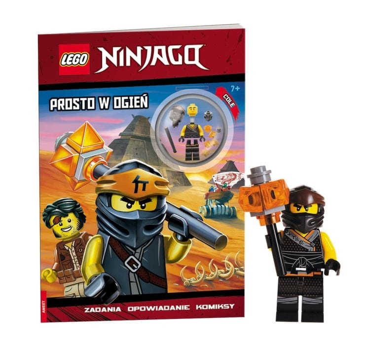 LEGO NINJAGO LNC6718 PROSTO W OGIEŃ