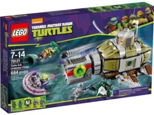 LEGO TURTLES 79121 Pościg łodzią podwodną żółwi