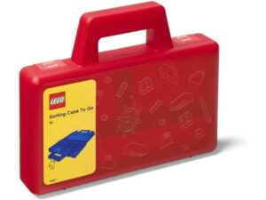 LEGO Classic 40870001 Walizeczka z przegródkami z rączką czerwona