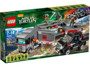 LEGO TURTLES 79116 Śnieżna ucieczka wielką ciężarówką