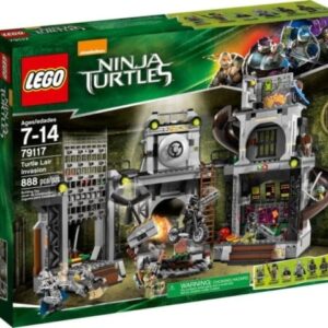 LEGO TURTLES 79117 Inwazja na kryjówkę żółwi