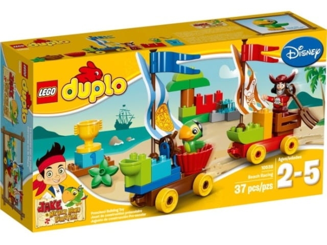 LEGO DUPLO Jake i piraci z Nibylandii 10539 Plażowe wyścigi