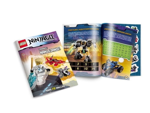 LEGO Ninjago LAS5 Zadanie naklejanie