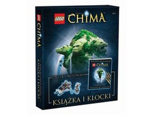 LEGO Chima LPR203 Księga CHI + LEGO 30251 Winzar's Pack Patrol