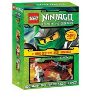 LEGO Ninjago GDLS61010 Rok Węży - Przygoda trwa. Części 4-6 + Mini zestaw 30086 Ukryte sztylety