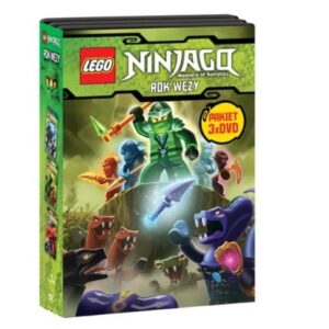 LEGO Ninjago GDLS61004 Rok węży, Części 1-3 Pakiet (3 DVD)