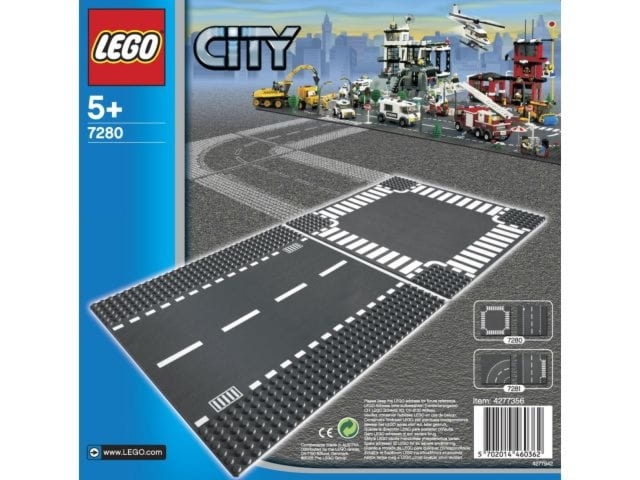 LEGO City 7280 Drogi Odcinek prosty i skrzyżowanie