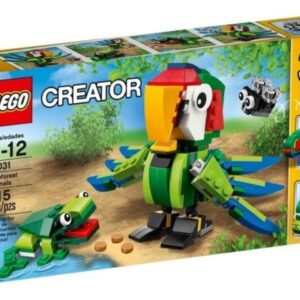 LEGO Creator 31031 Zwierzęta z lasu deszczowego