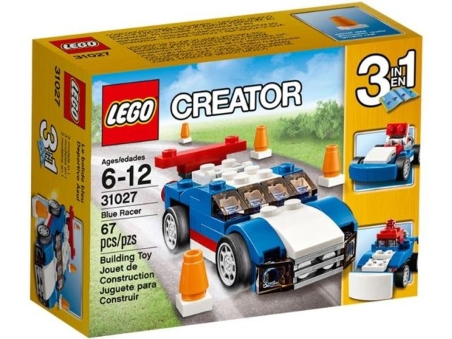 LEGO Creator 31027 Niebieska wyścigówka