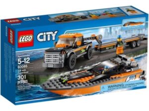 LEGO City 60085 Terenówka z motorówką