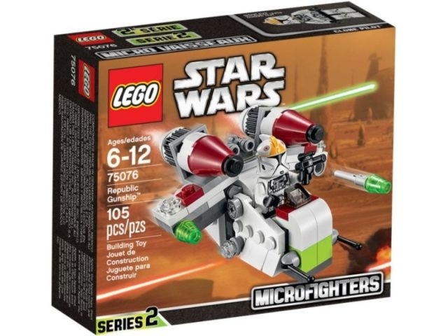 LEGO Star Wars 75076 Republic Gunship