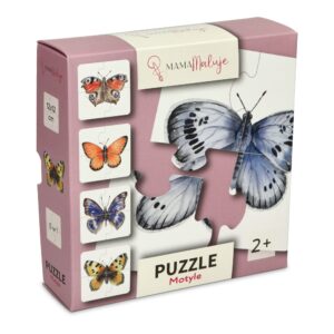 Puzzle dla małych dzieci 4-elementowe Motyle