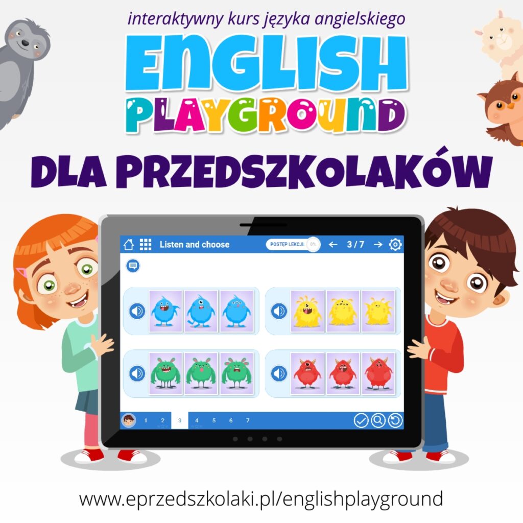 English Playground (Interaktywny kurs języka angielskiego dla dzieci)